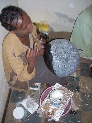 Poteries artisanales éthiopiennes