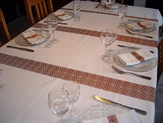 Nappe et serviettes éthiopiennes