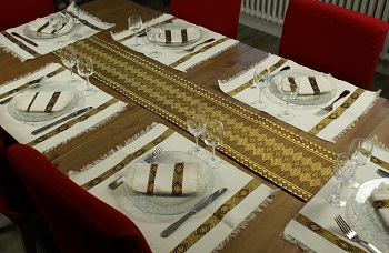 Chemin de table éthiopien