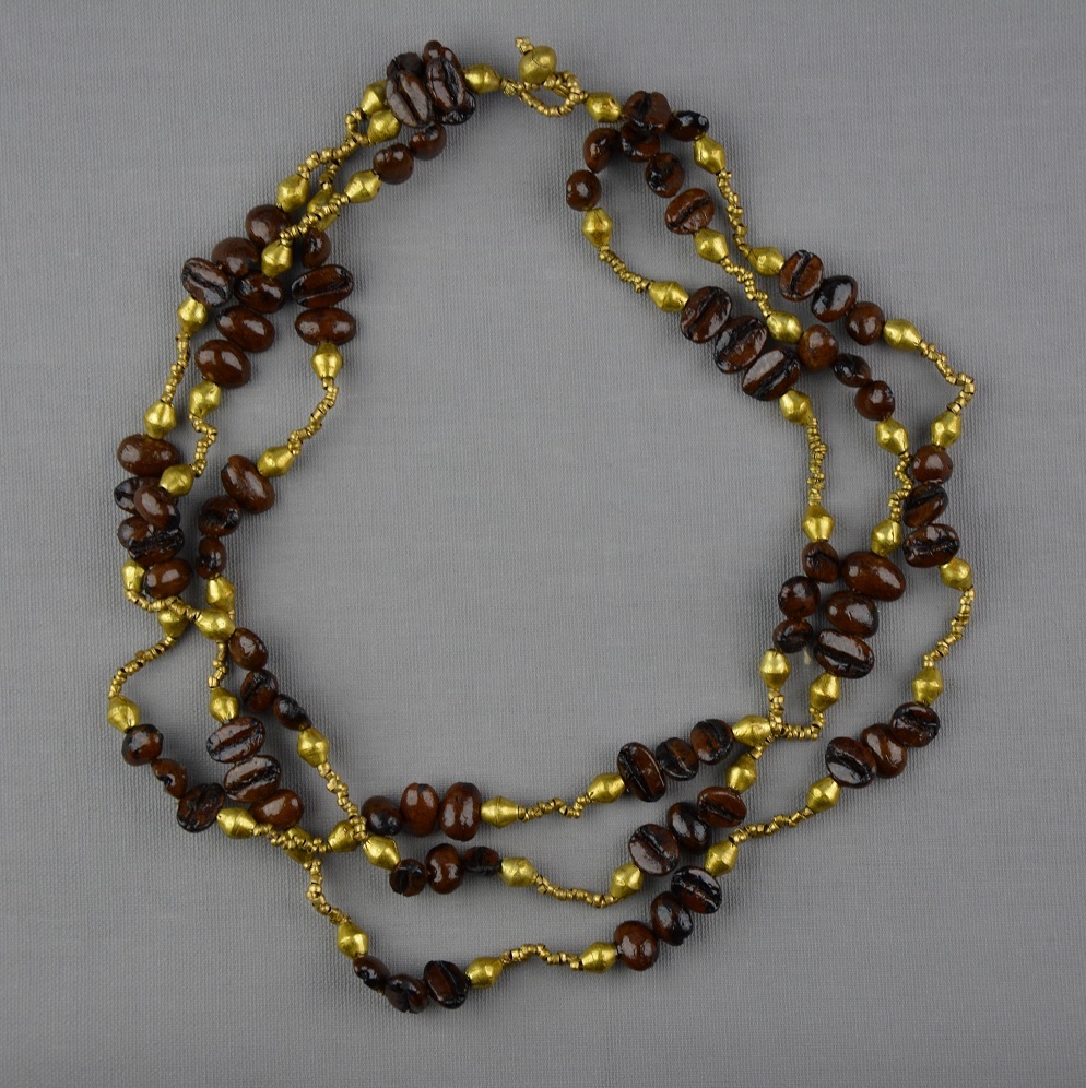 Collier éthiopien en laiton fait à la main