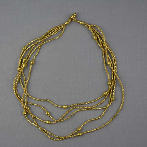 Collier éthiopien en laiton fait à la main