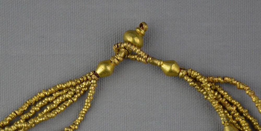Collier éthiopien en laiton fait à la main