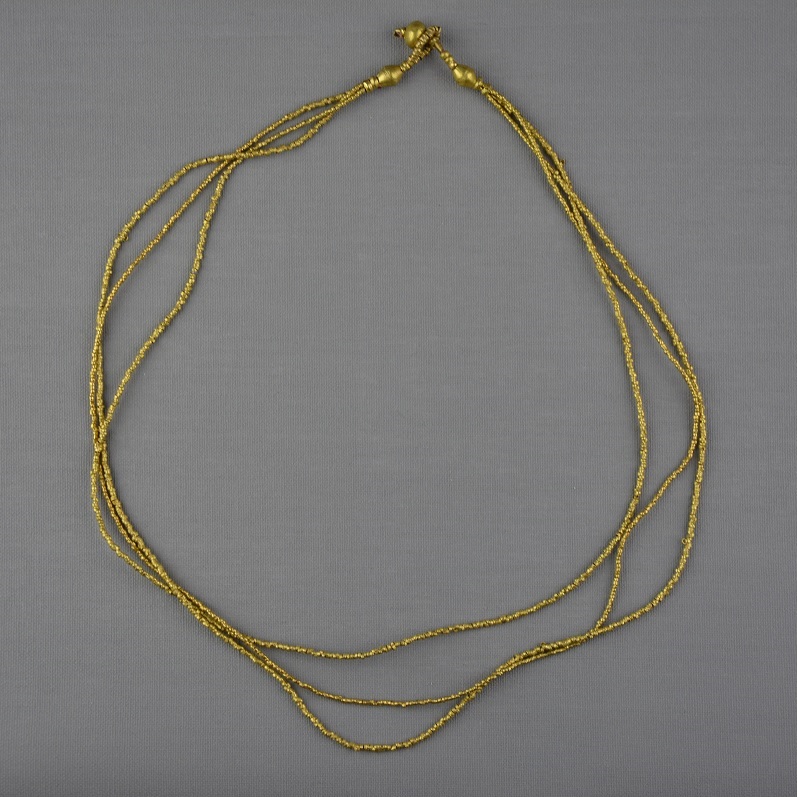 Collier éthiopien en laiton fait à la main