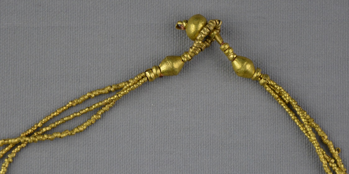 Collier éthiopien en laiton fait à la main