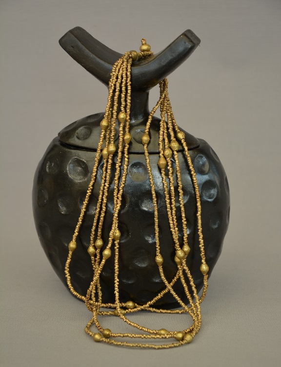Collier éthiopien en laiton fait à la main