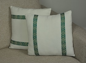 Housse de coussin éthiopienne en coton