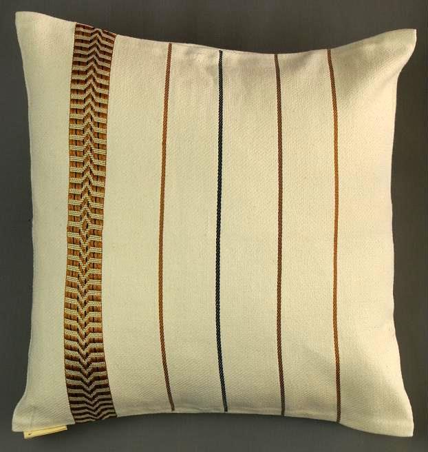 Housses de coussins en coton éthiopien Epis Dorés