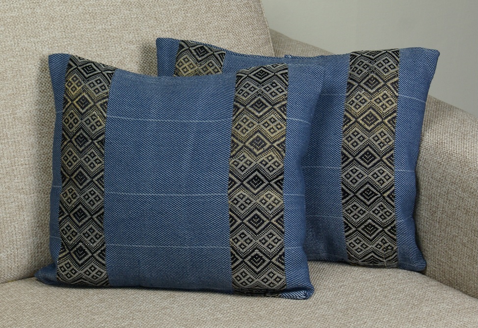 Housse de coussin éthiopienne en coton