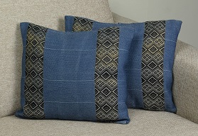 Housse de coussin éthiopienne en coton