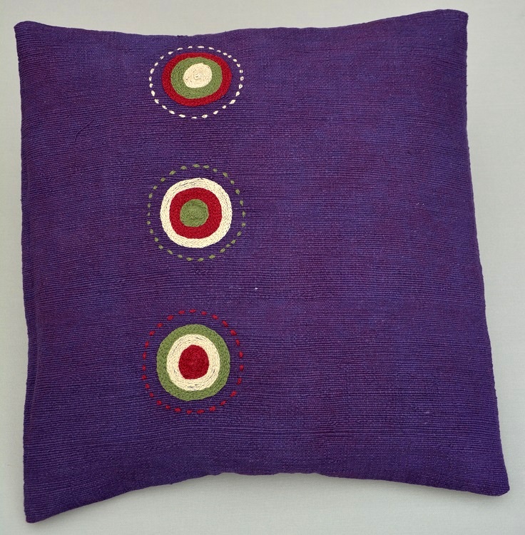 Housse de coussin éthiopienne en coton
