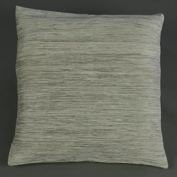 Housse de coussin Ethnique Konso en coton éthiopien filé à la main et rayonne