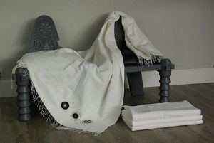 Jetés de canapé artisanal en coton équitable éthiopien