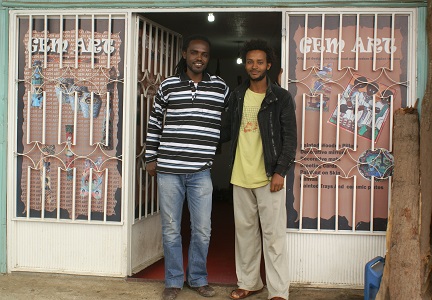 Artistes ethiopiens Abel Kebede & Yednkachew Hassen