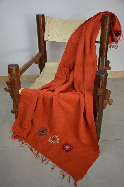 Jete artisanal éthiopien en coton équitable