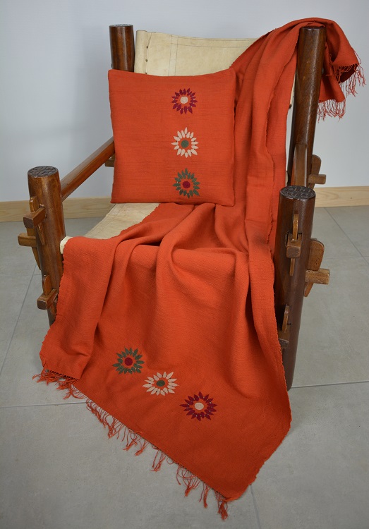 Jete artisanal éthiopien en coton équitable