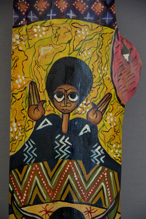 Peinture ethiopienne sur bois
