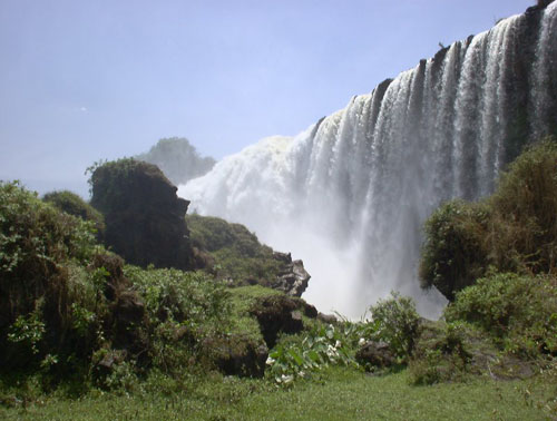Chutes du Nil bleu en Ethiopie