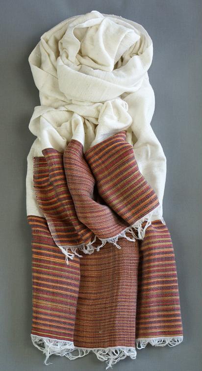 Douillettes écharpes éthiopiennes en coton