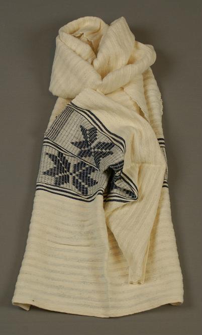 Echarpe ethiopienne artisanale en coton
