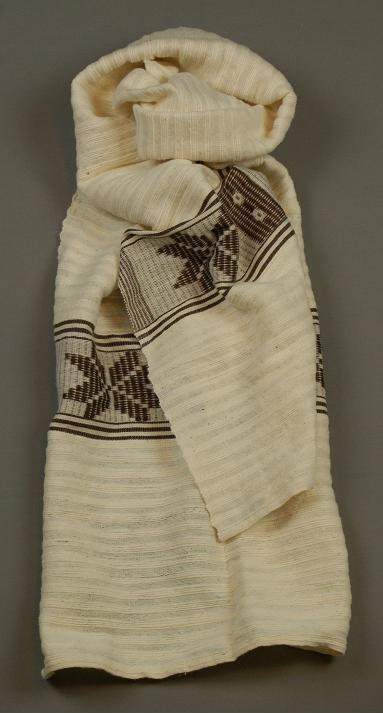 Echarpe ethiopienne artisanale en coton 