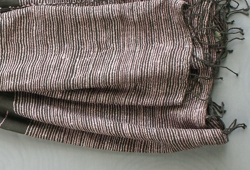 Echarpe artisanale ethiopienne Silk Touch