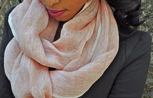 Etole Echarpe Foulard Cheche ethiopienne en lin