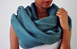 Etole Echarpe Foulard Cheche ethiopienne en lin