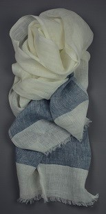 Etole Echarpe Foulard Cheche ethiopienne en lin