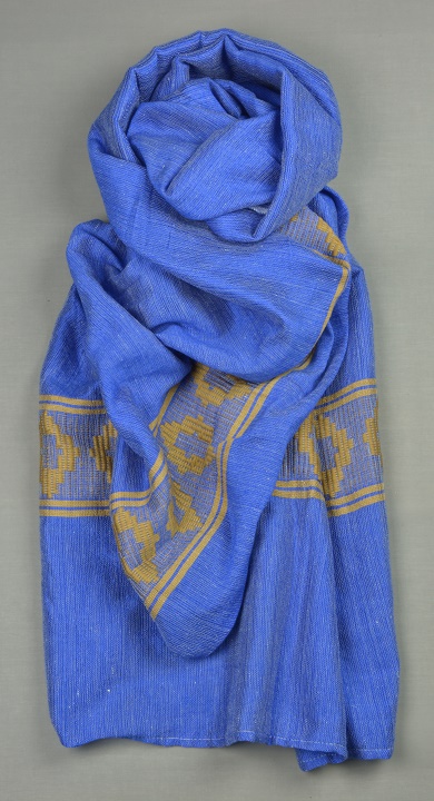 Echarpe éthiopienne en polyester tissée à la main