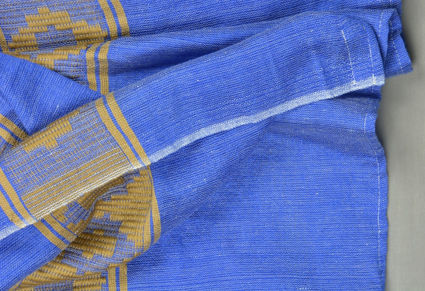Echarpe éthiopienne en polyester tissée à la main