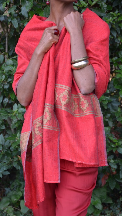 Echarpe equitable ethiopienne en polyester