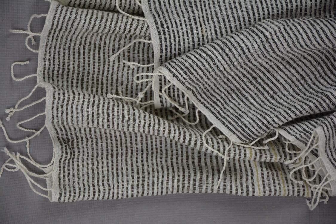 Echarpe éthiopienne en Coton tissée à la main