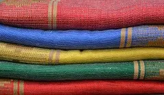 Echarpe artisanale éthiopienne en Polyester