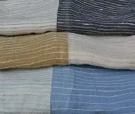 Silk Touch Collection Echarpe ethiopienne Silk Touch composée de 10 ou 25% de soie sauvage bio filée à la main et de 90 ou 75% de coton éthiopien