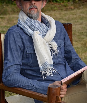 Echarpe éthiopienne artisanale en laine