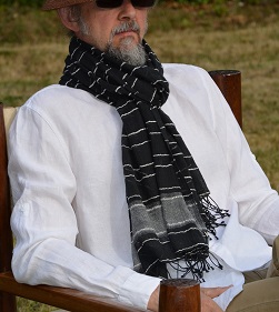 Echarpe éthiopienne artisanale en laine