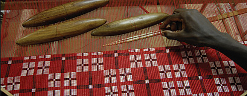 housses de coussins artisanales éthiopiennes
