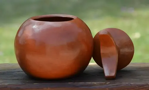 Repose nuque Wabe Shebele en poterie équitable éthiopienne