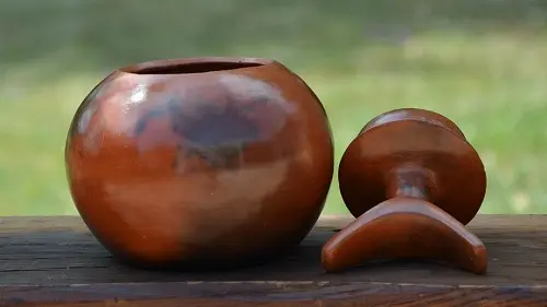 Repose nuque Wabe Shebele en poterie équitable éthiopienne