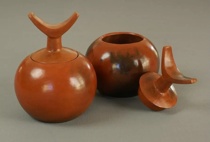 Repose nuque Wabe Shebele en poterie équitable éthiopienne