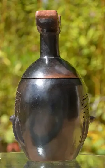 Repose nuque en poterie équitable éthiopienne