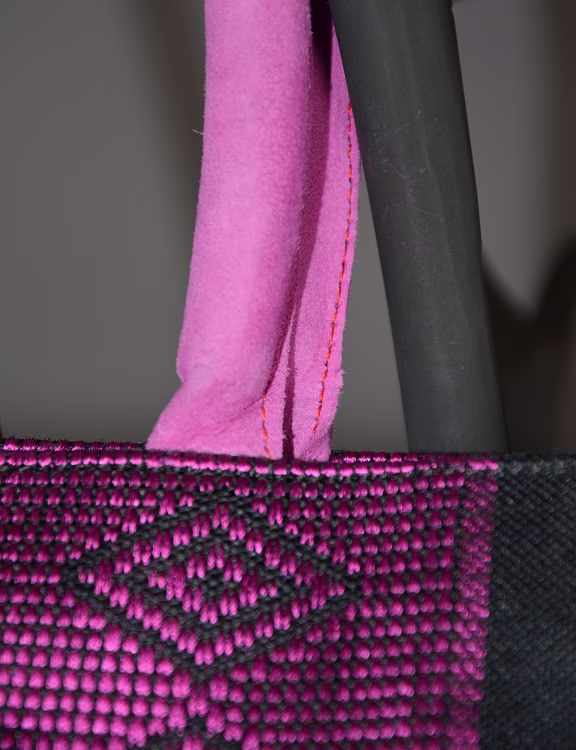 sac cocktail équitable pivoine en coton éthiopien et rayonne fait à la main
