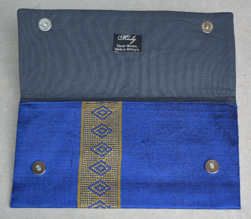 sac de soirée éthiopien en coton et rayonne