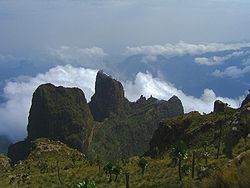 Montagnes Semien en Ethiopie