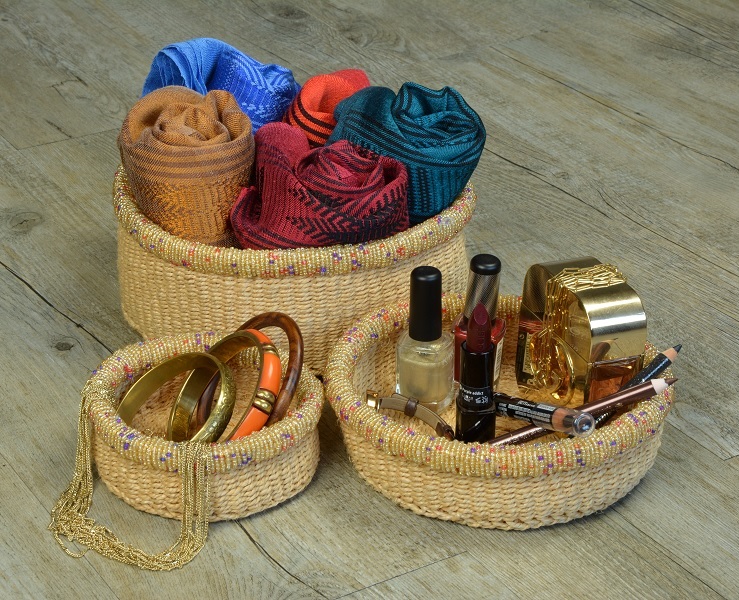 Boîtes en perles éthiopiennes