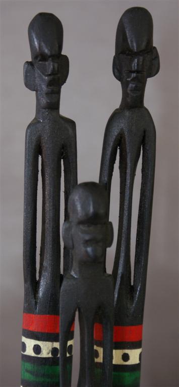 Statuette éthiopienne en bois
