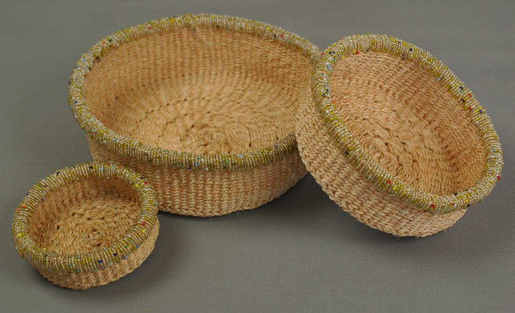 panier en corde ethiopien