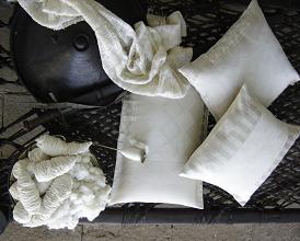 Housses de coussin en coton éthiopien