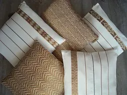 Housses de coussins éthiopiennes: Raffinées ou Traditionnelles